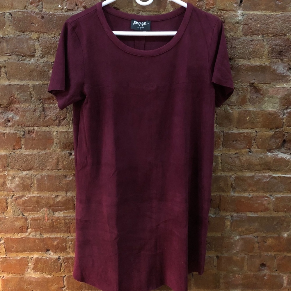⚡️ Nasty Gal Suede Mini Dress ⚡️